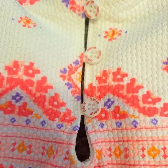 LN AERIE PIQUE ONE PIECE SWIMSUIT SZ.M - Picture 3 of 6